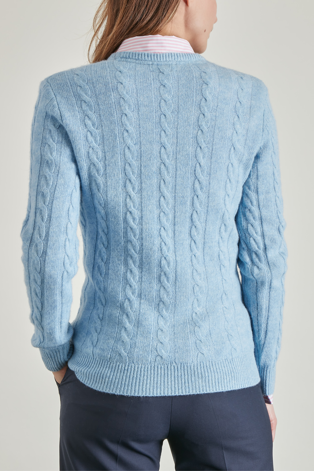 Pull Torsadé uni - Image principale