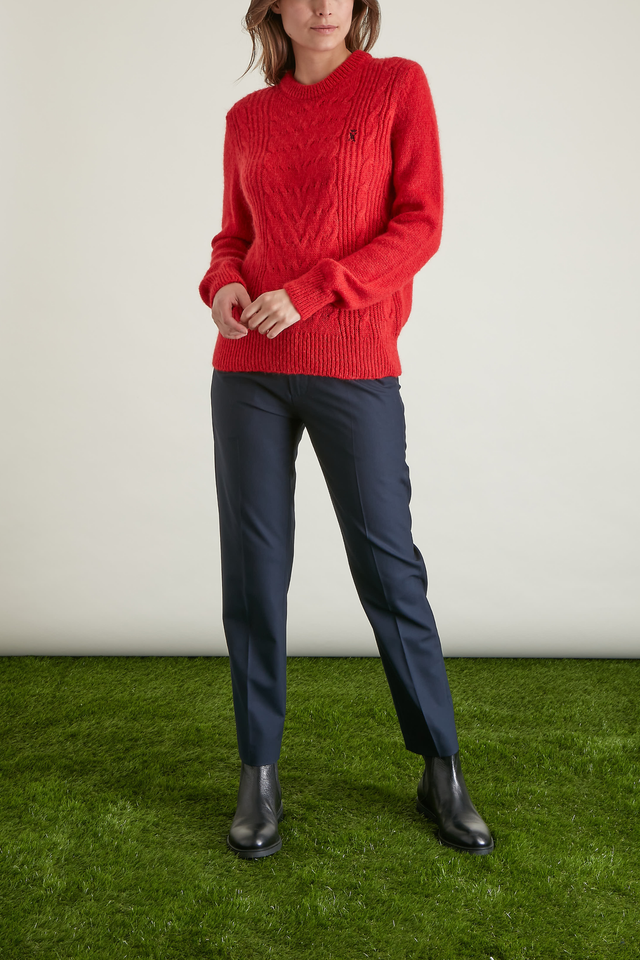 Pull Col Rond en maille - Image principale