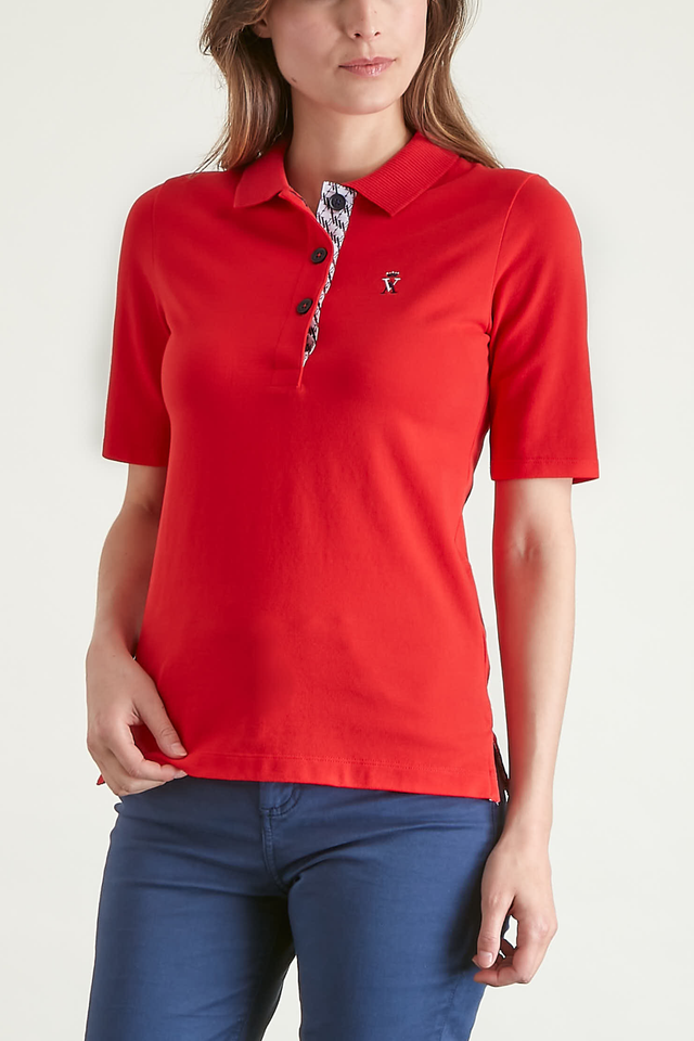 Polo Ajusté Manches 3/4 - Image principale