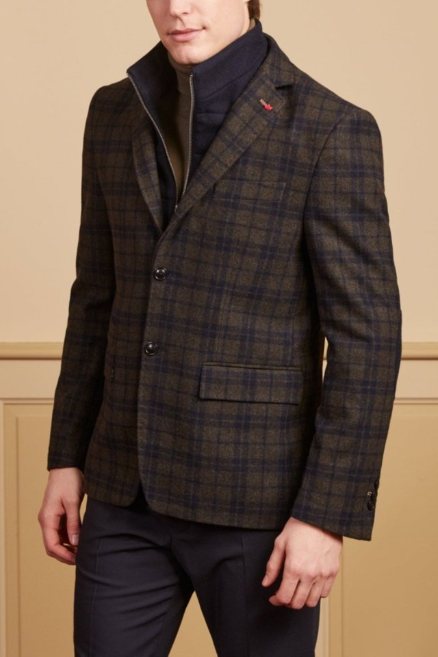 Blazer Slim à carreaux - Image principale