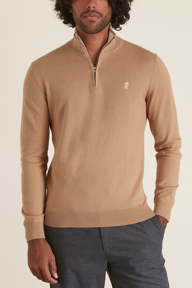 Pull Keaton Col Zippé - Image principale