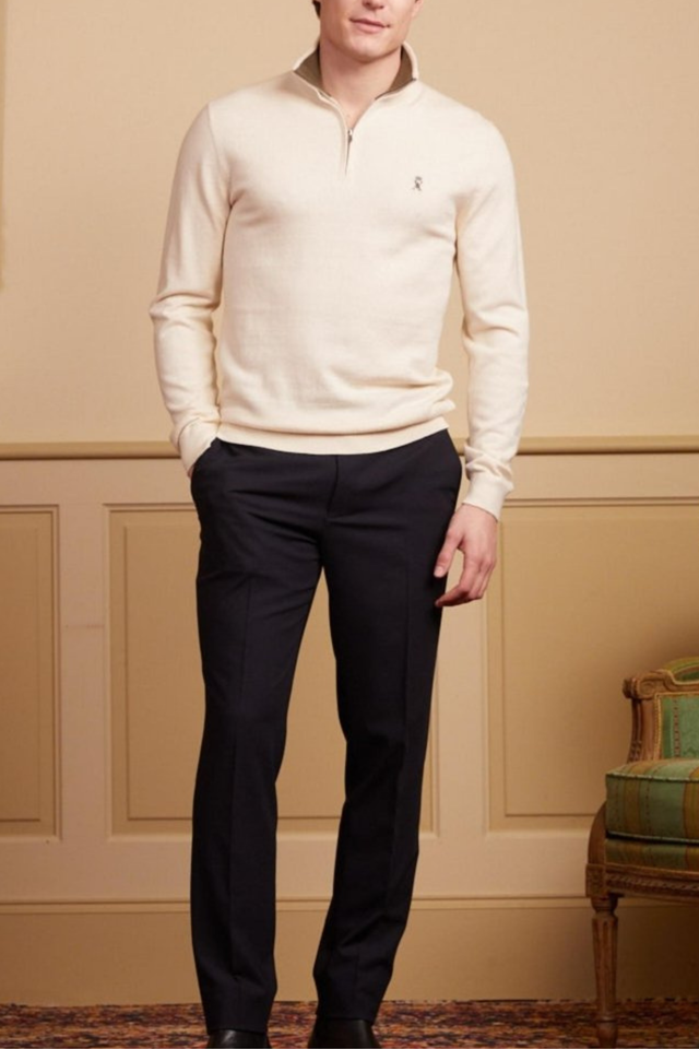 Pull Keaton Col Zippé - Image principale