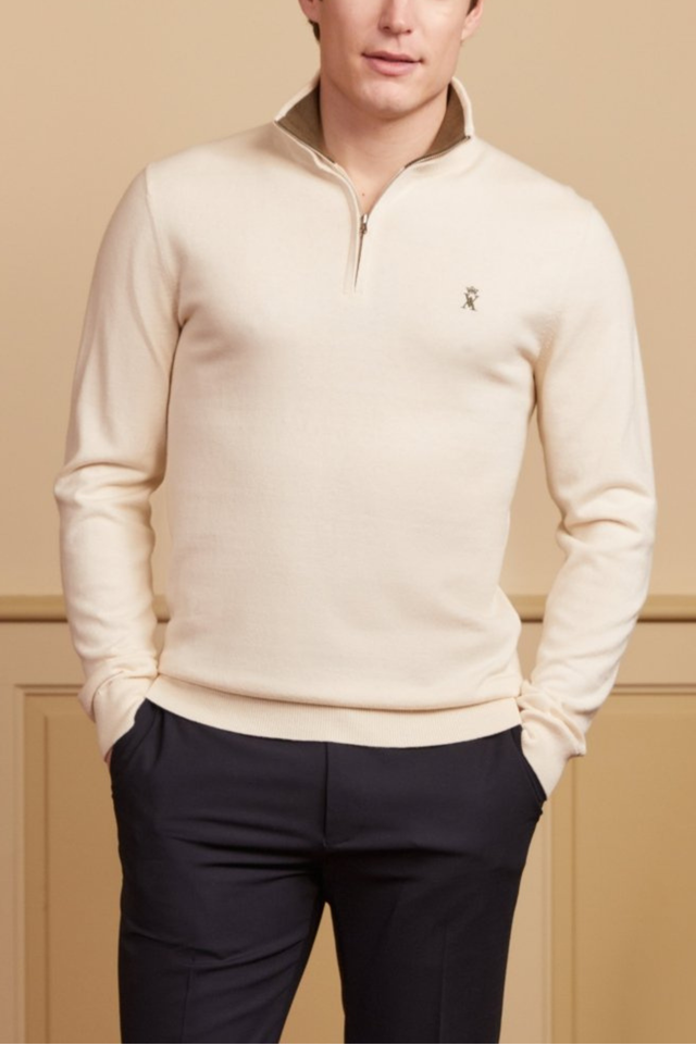 Pull Keaton Col Zippé - Image principale