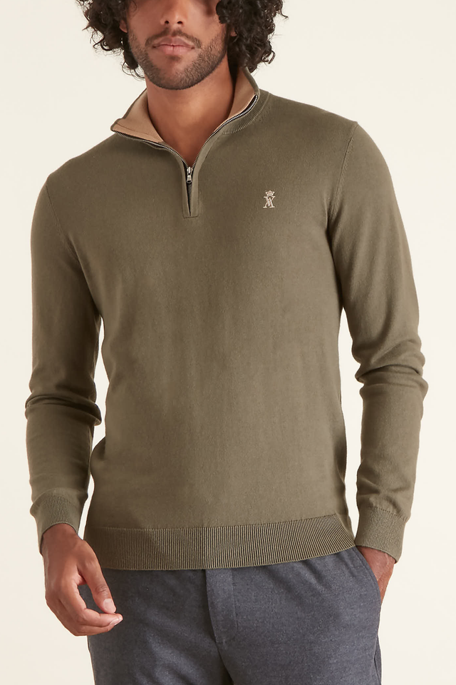 Pull Keaton Col Zippé - Image principale