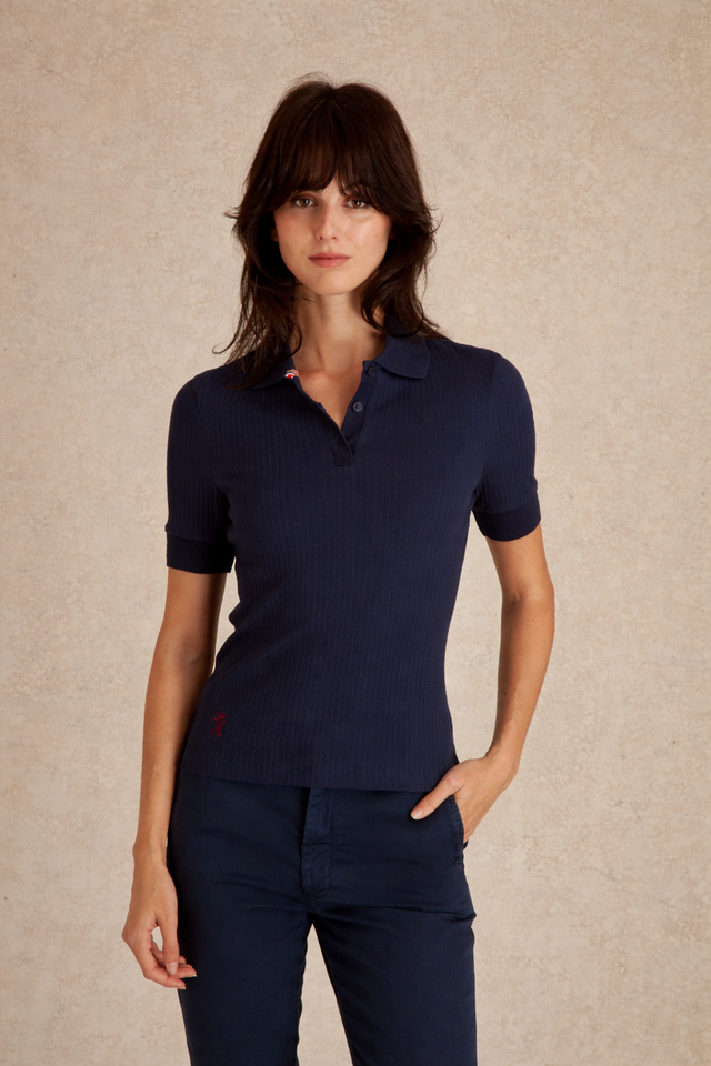 Polo Slim en Côtes - Image principale