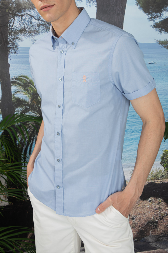 Chemise Slim Manches Courtes - Image principale