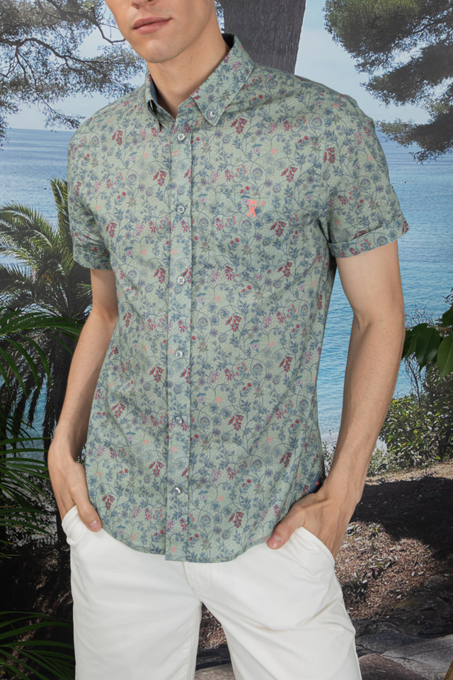 Chemise Slim Manches Courtes - Image principale