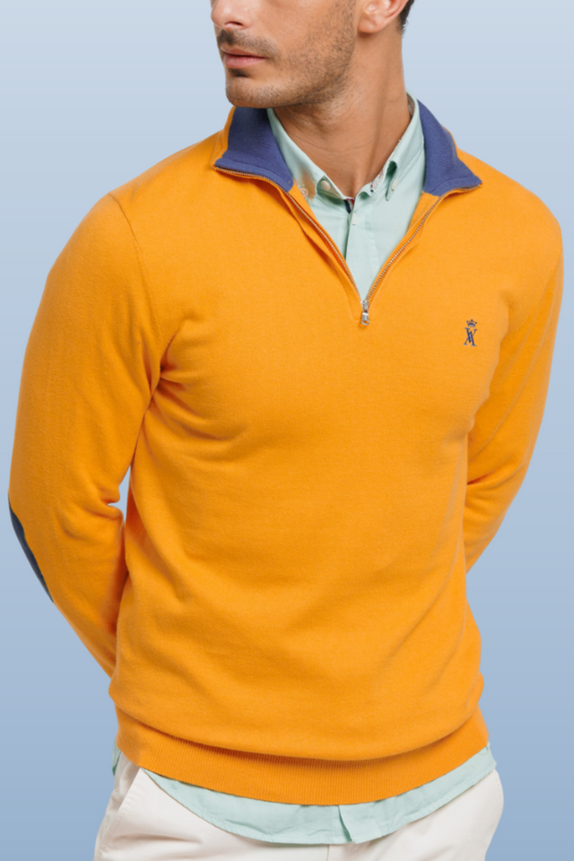 Pull Keaton Col Zippé - Image principale