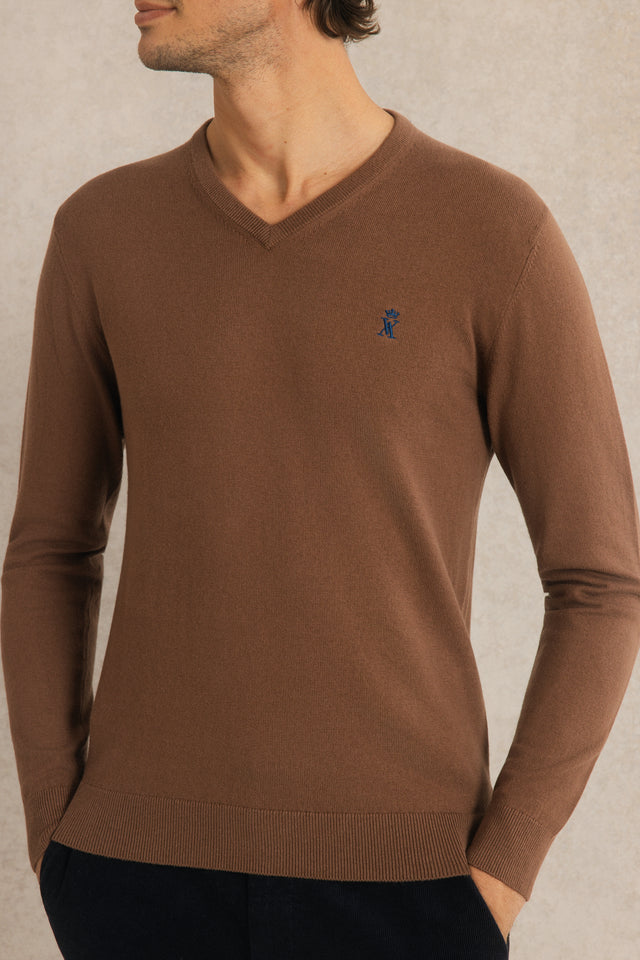 Pull Karl col V - Image principale