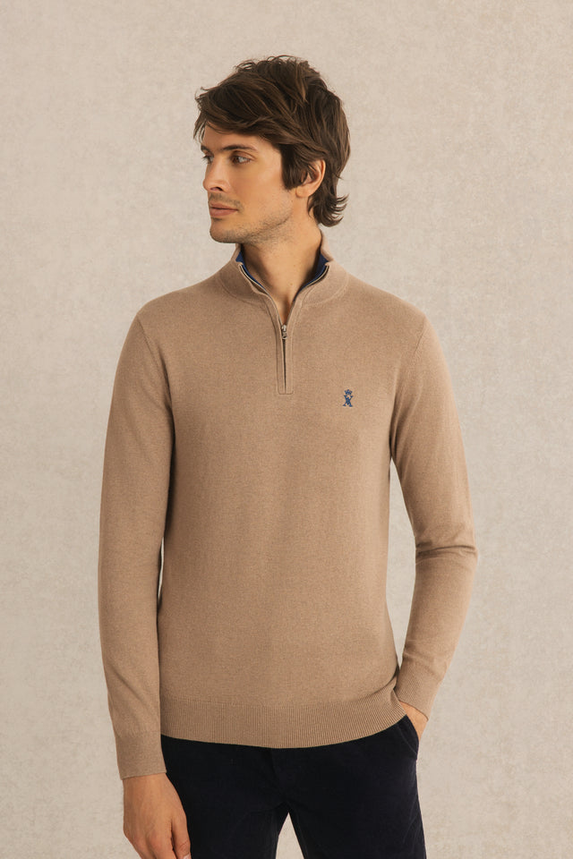 Pull Keaton Demi Zippé - Image principale