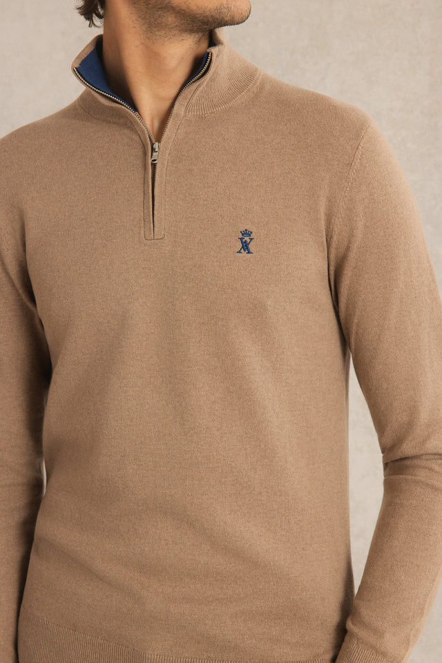 Pull Keaton Demi Zippé - Image principale
