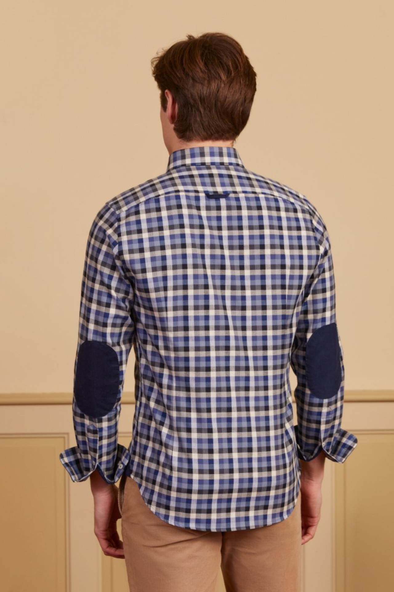 Chemise Cais Slim à Carreaux