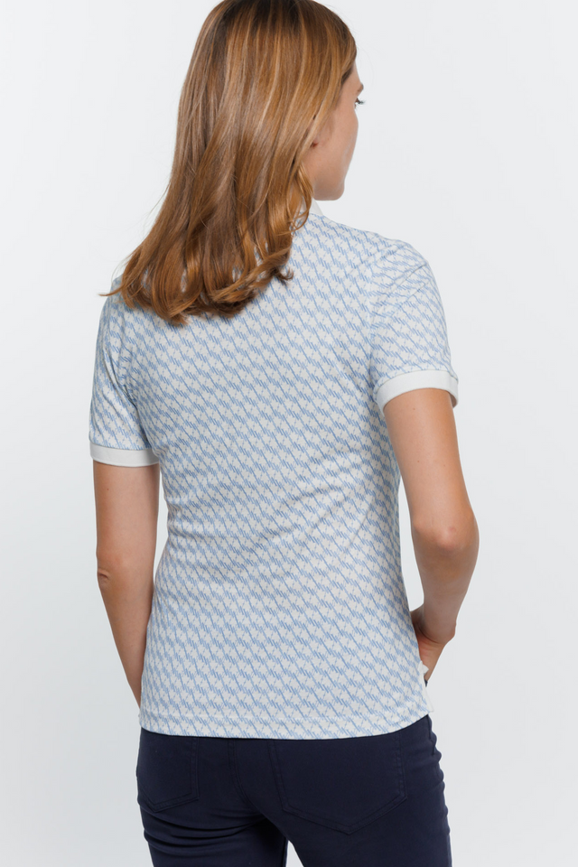 Polo à Imprimé Monogramme - Image principale