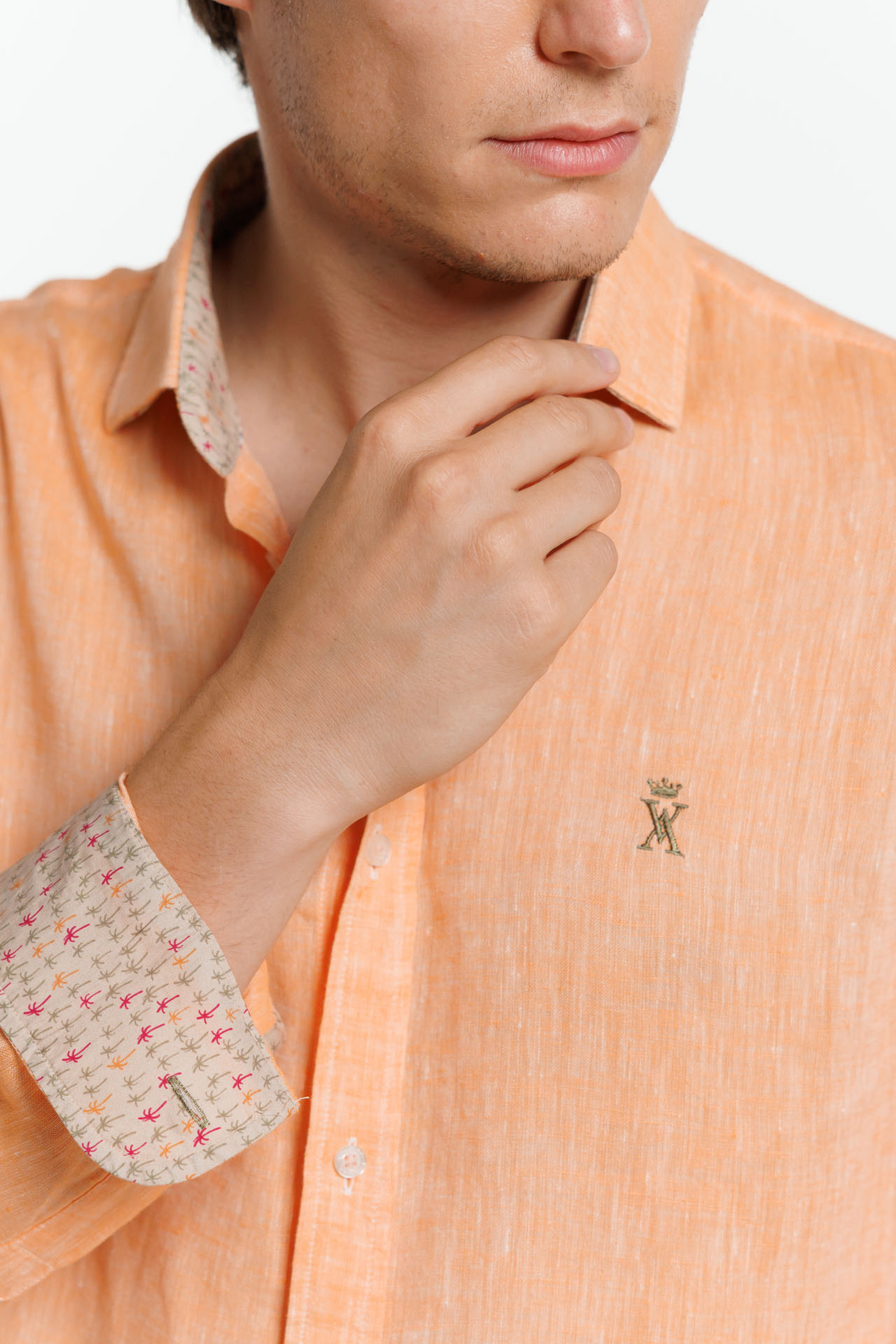 Chemise Slim Clay