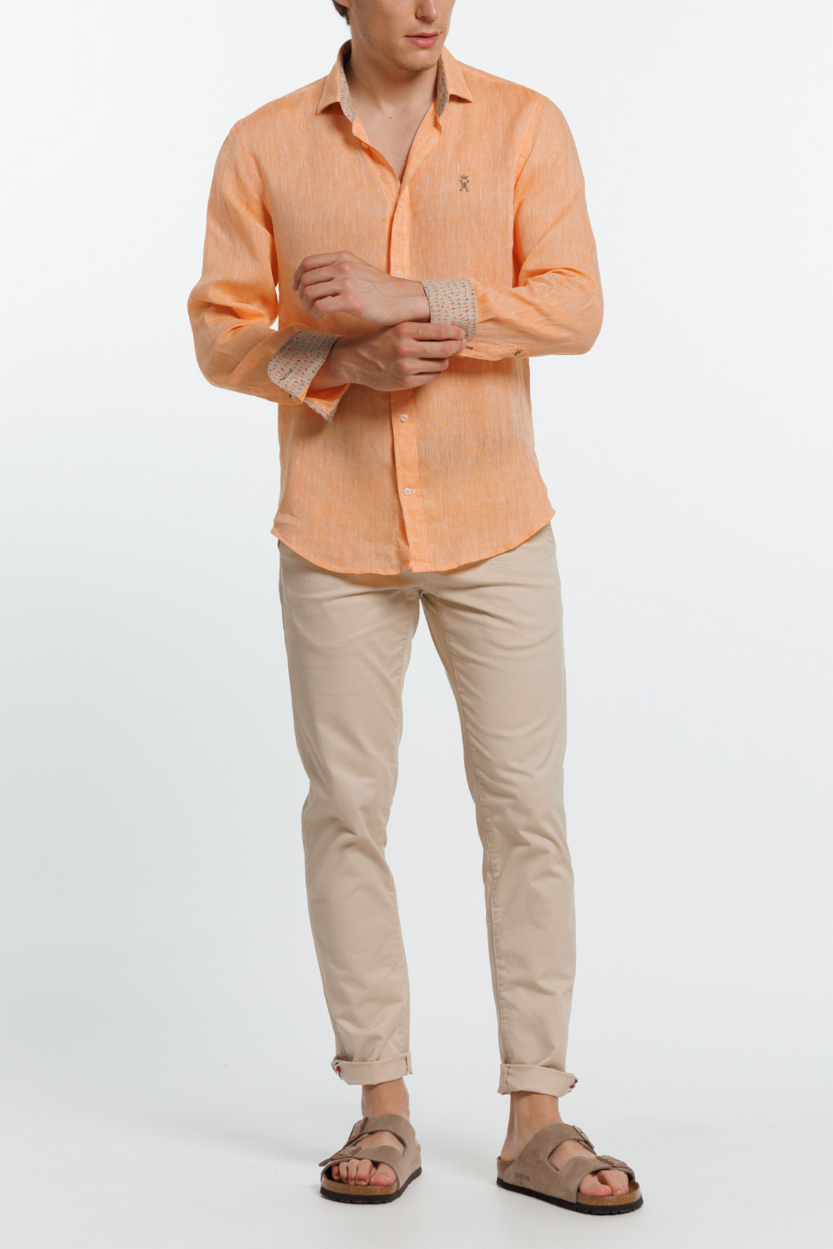 Chemise Slim Clay