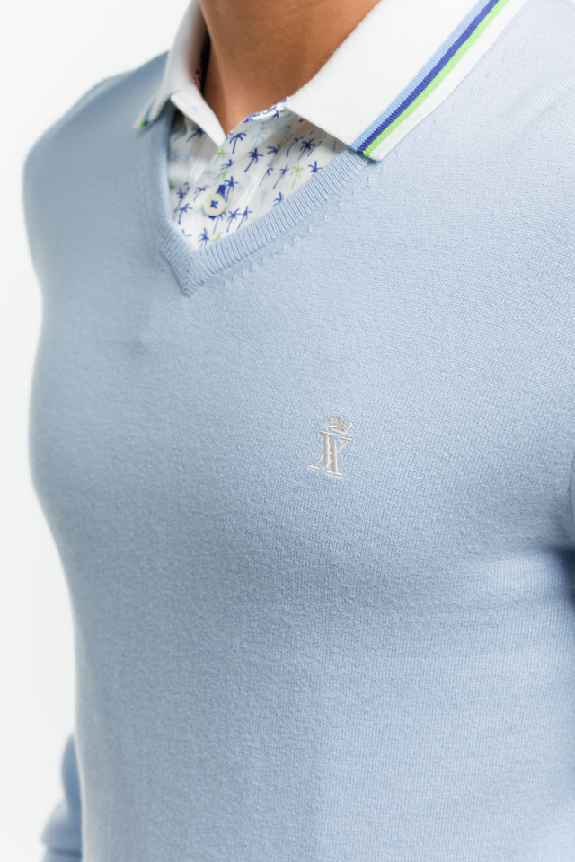 Pull Karl Col V - Image principale