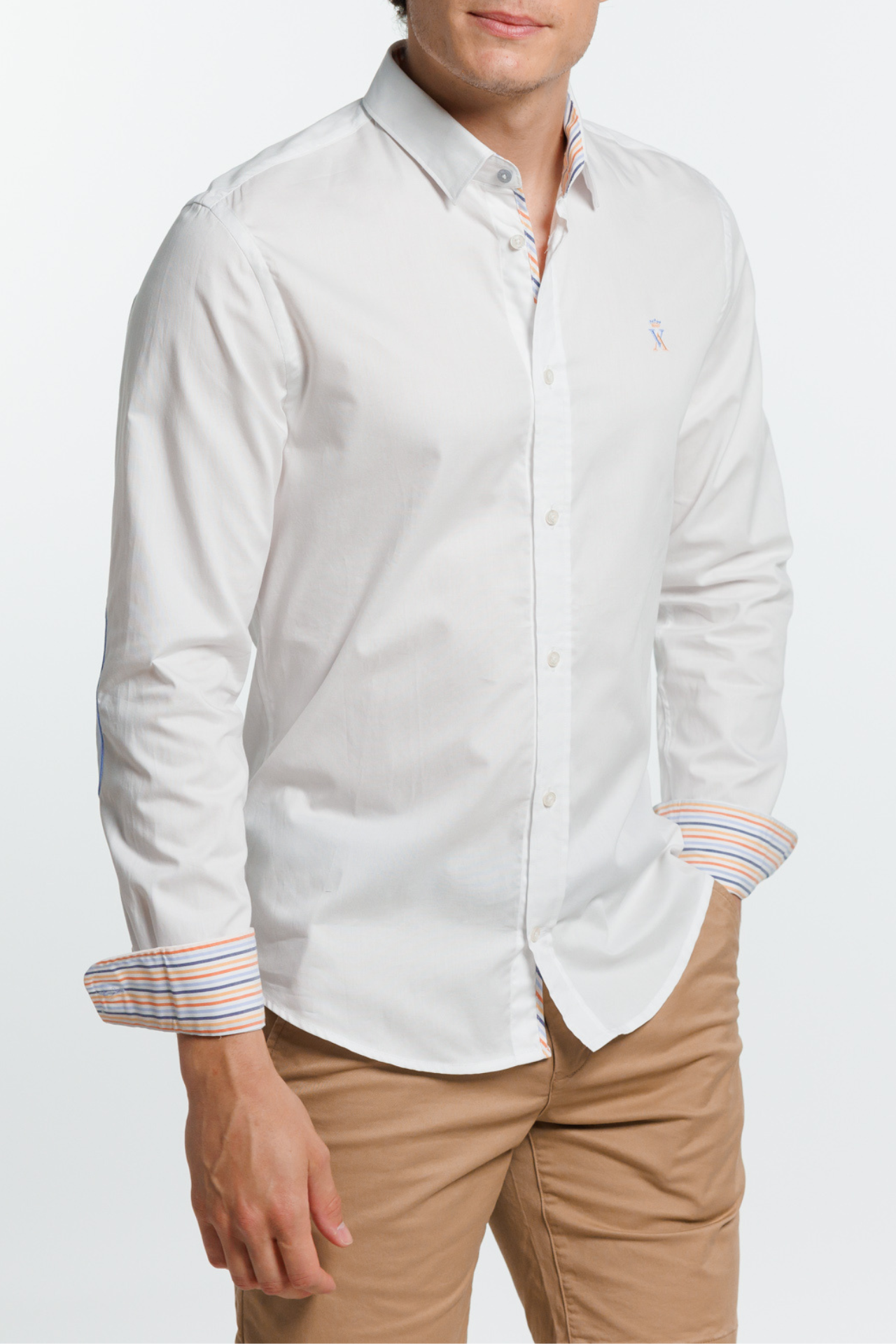 Chemise Slim en Oxford