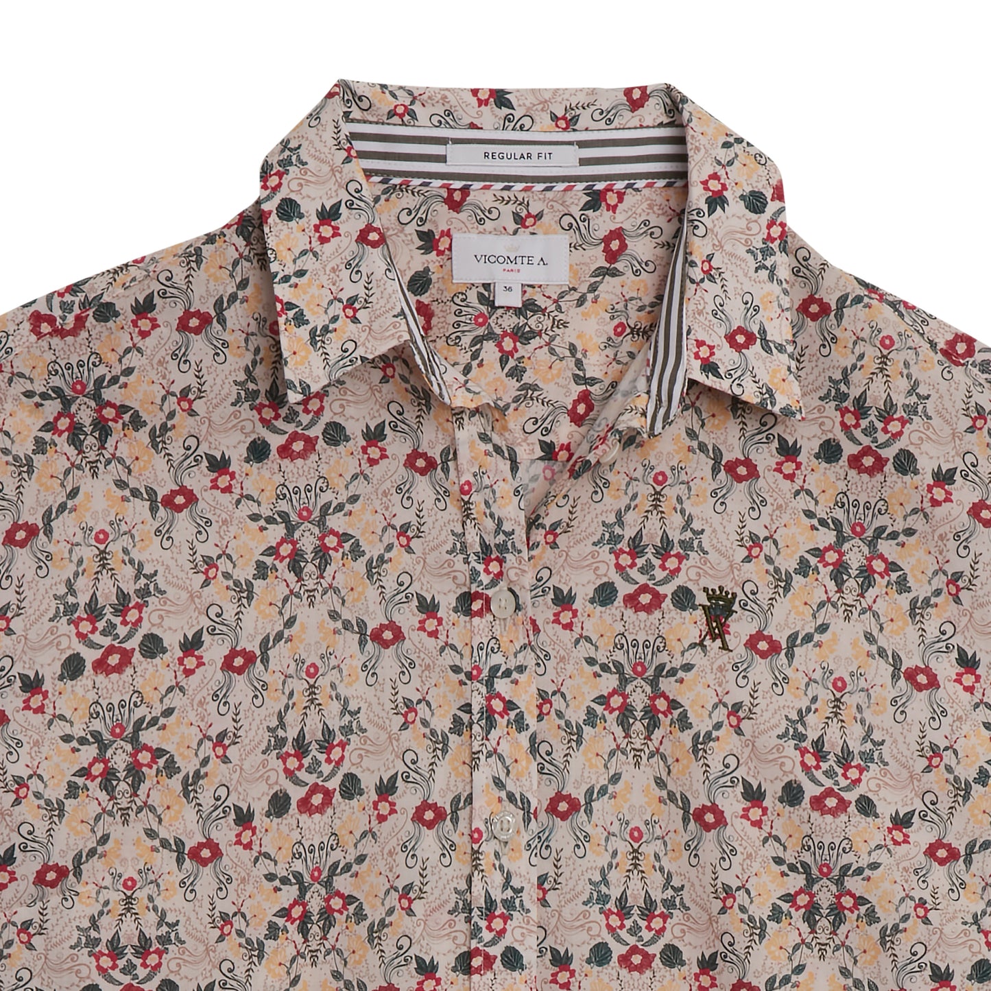 Chemise Slim à fleur