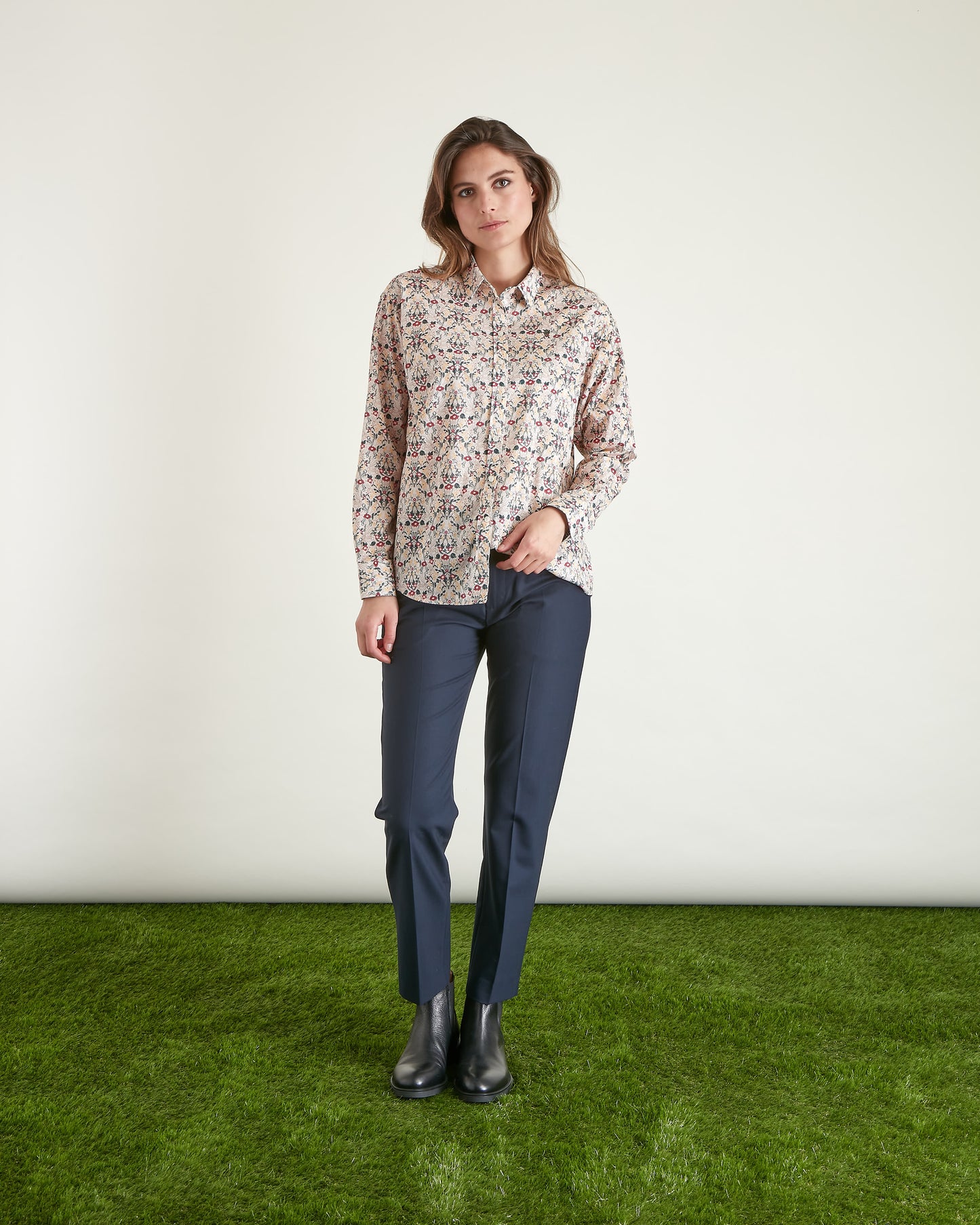 Chemise Slim à fleur