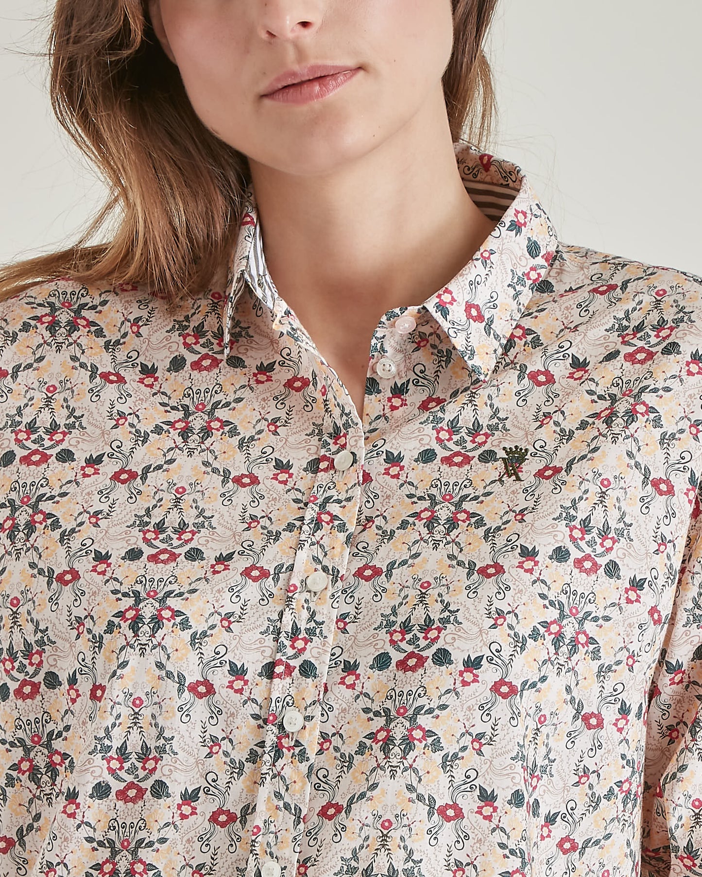 Chemise Slim à fleur