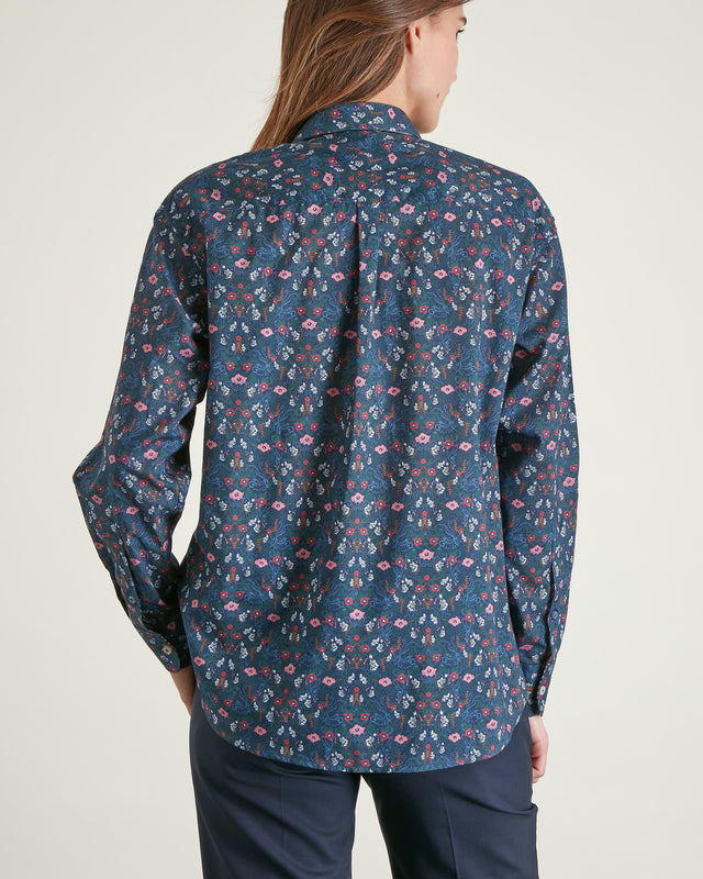 Chemise Slim à fleur - Image principale