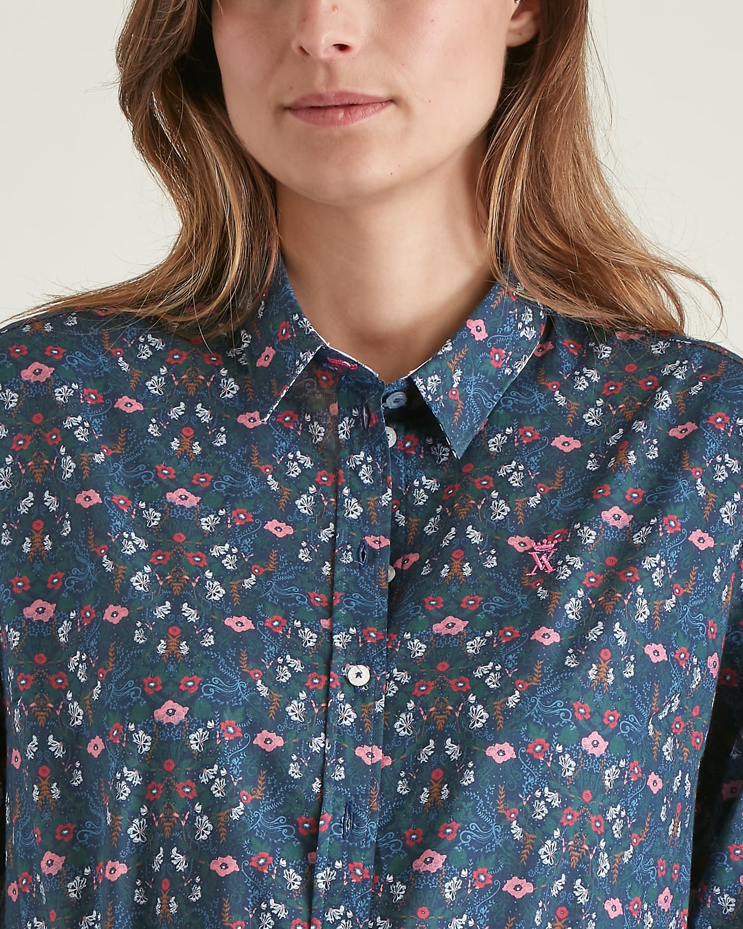 Chemise Slim à fleur