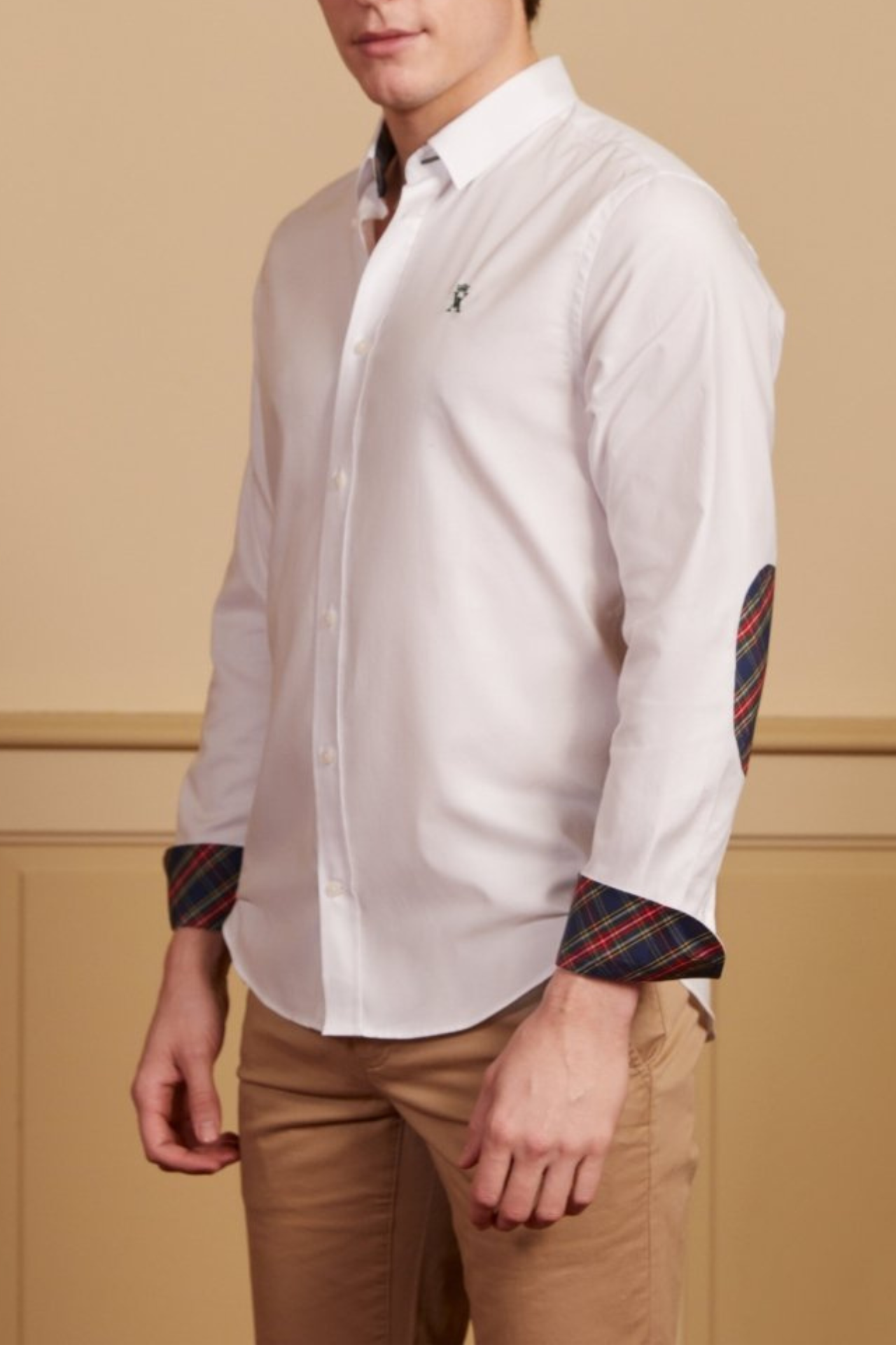 Chemise Cais slim en Oxford