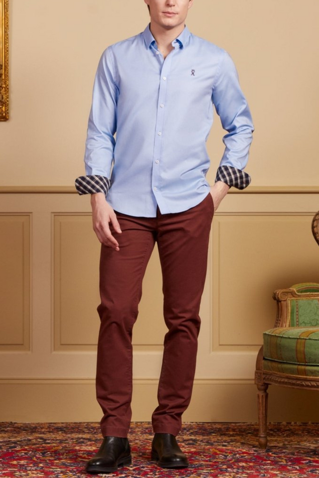 Chemise Cais slim en Oxford - Image principale