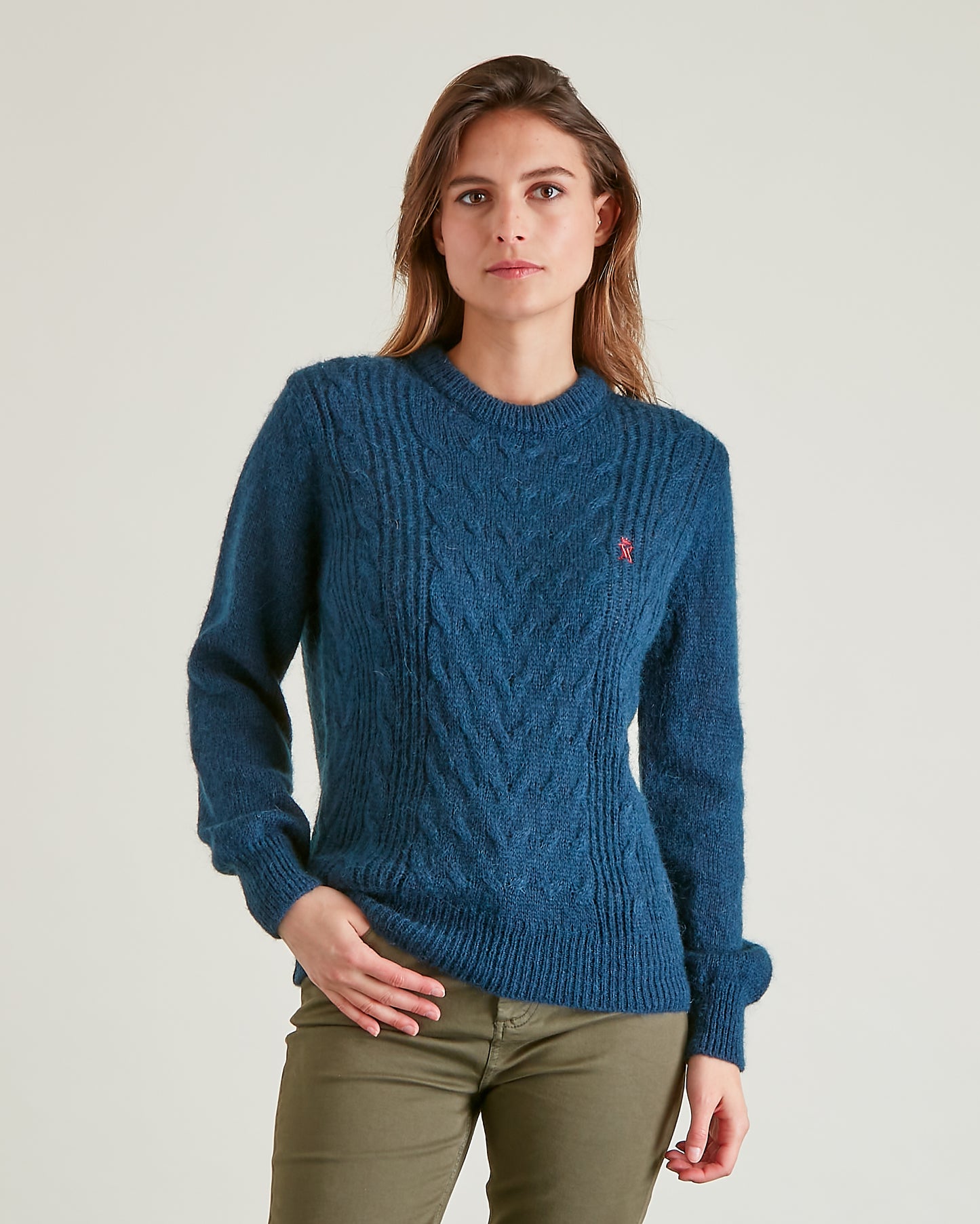 Pull Col Rond en maille