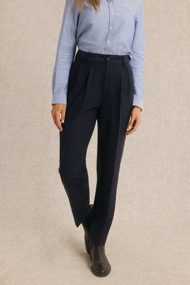 Pantalon Droit à Pinces - Image principale