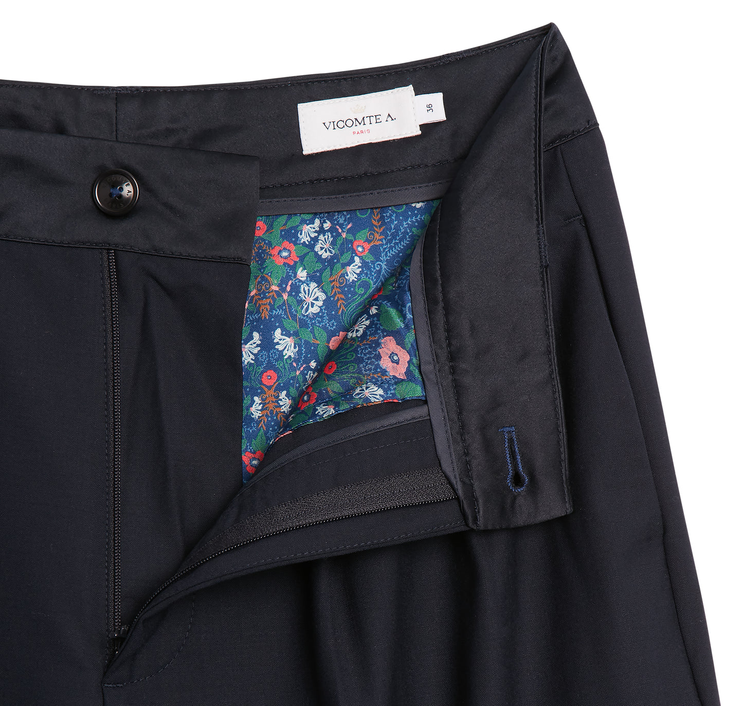 Pantalon Droit à Pinces