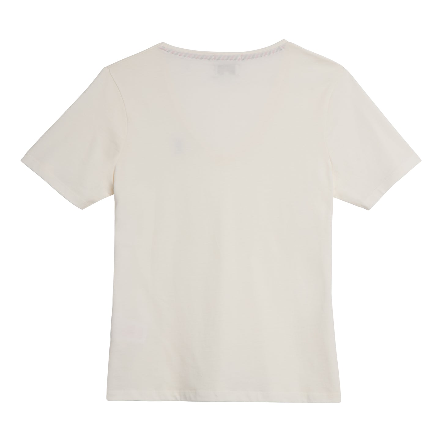 T-shirt Uni Col V