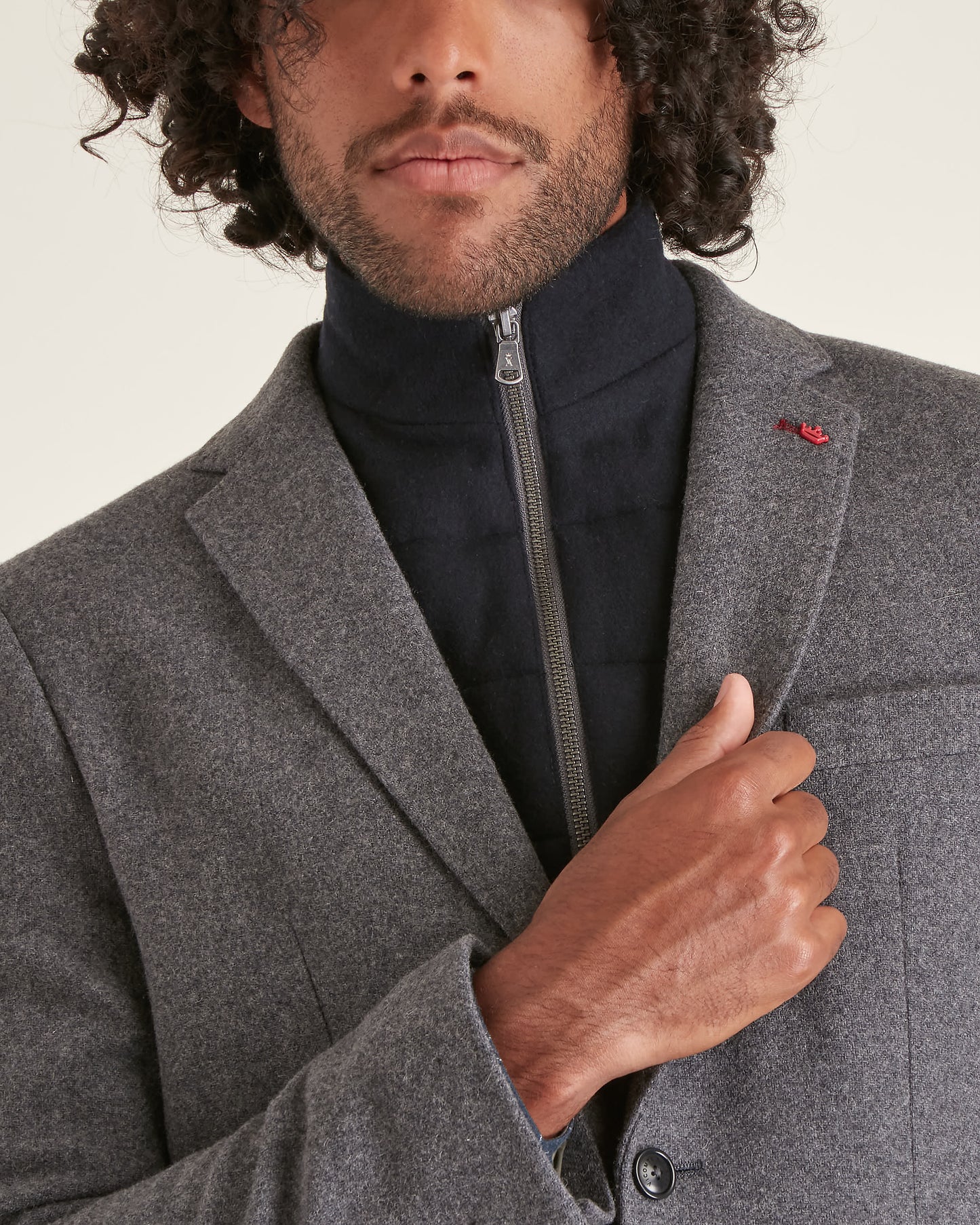 Blazer avec Parmenture Amovible