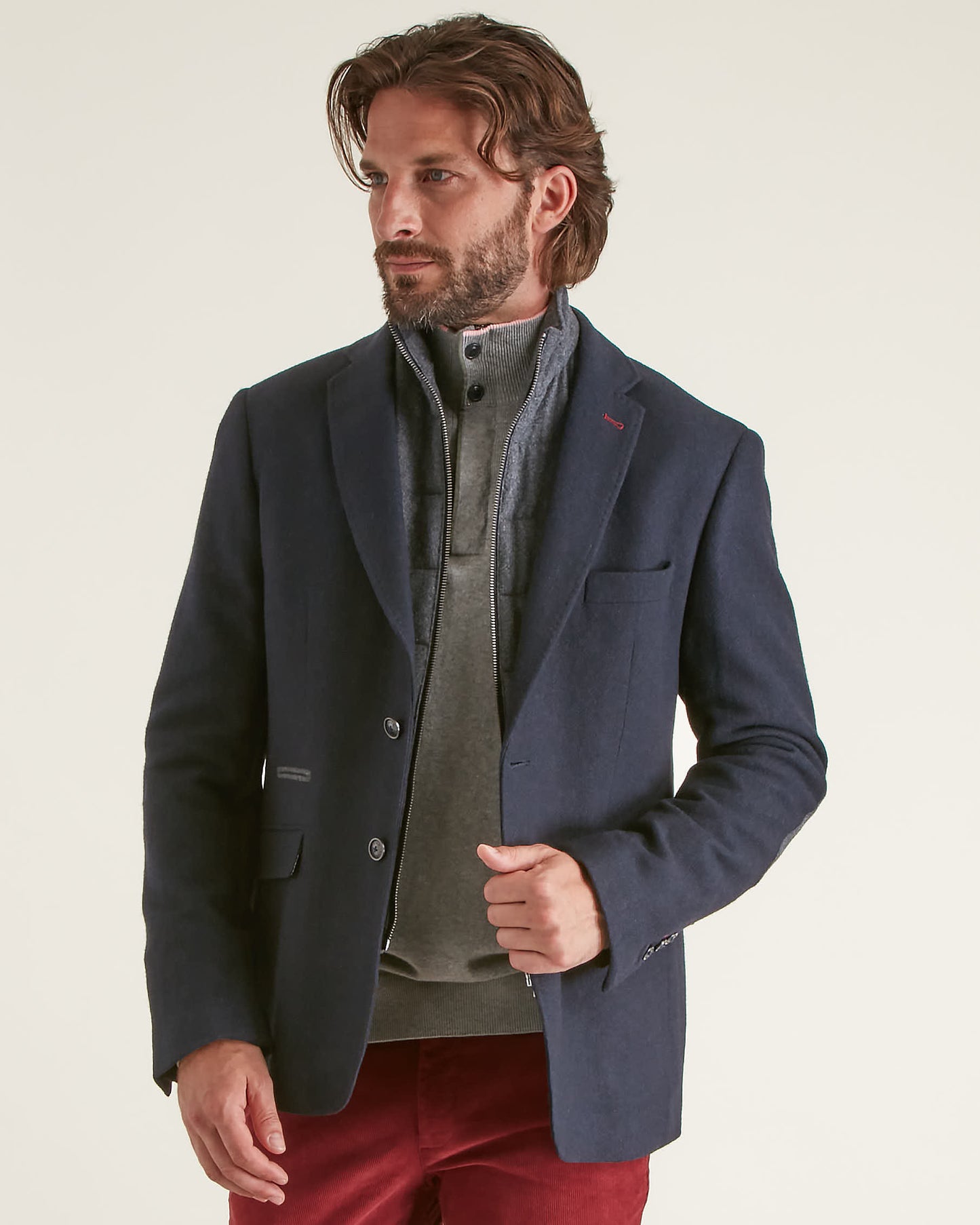 Blazer avec Parmenture Amovible