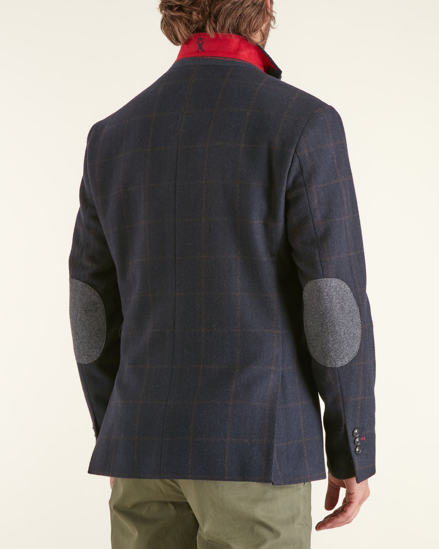 Blazer à Motifs Carreaux