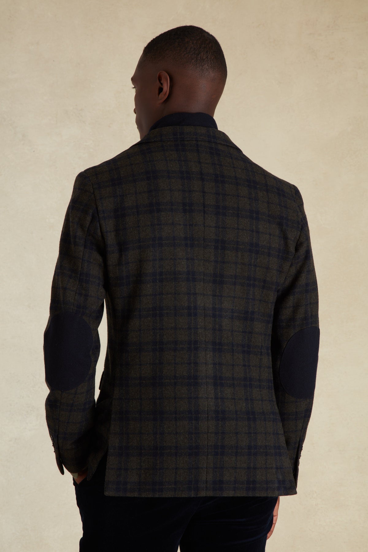 Blazer à Motifs Carreaux