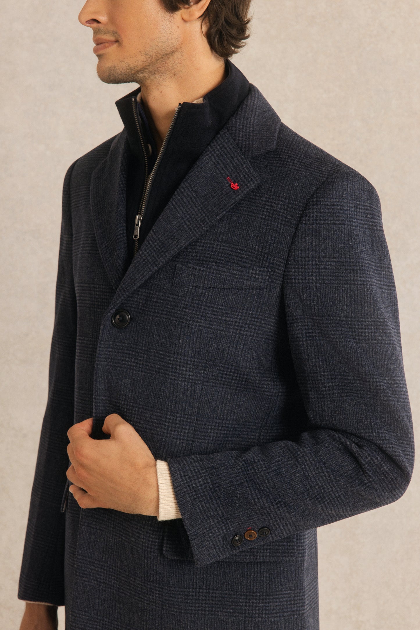 Manteau court en Laine