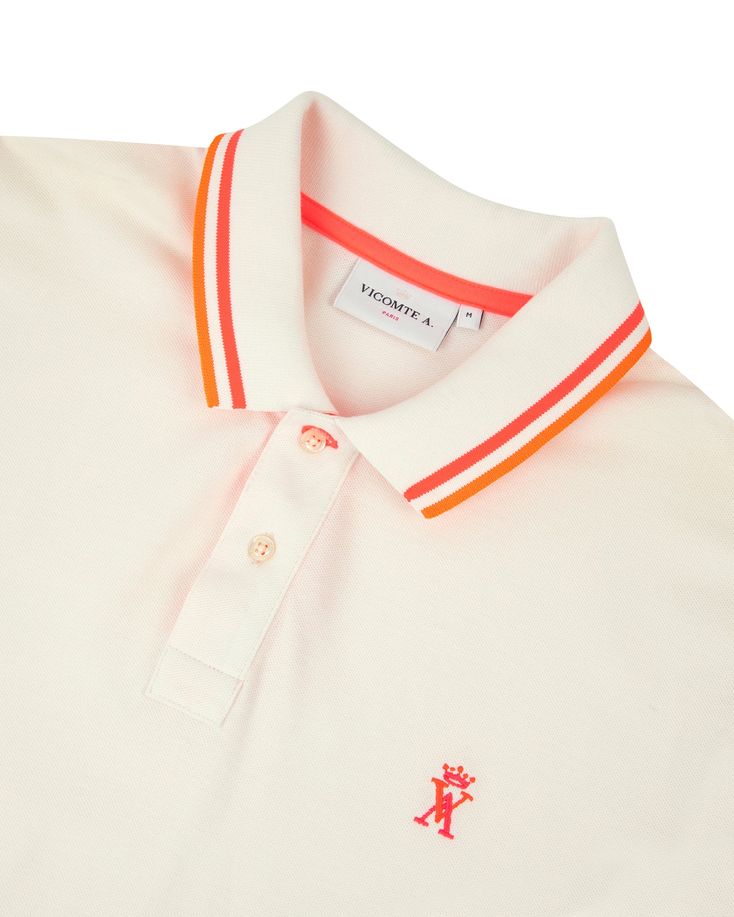 Polo Ajusté Manches Courtes