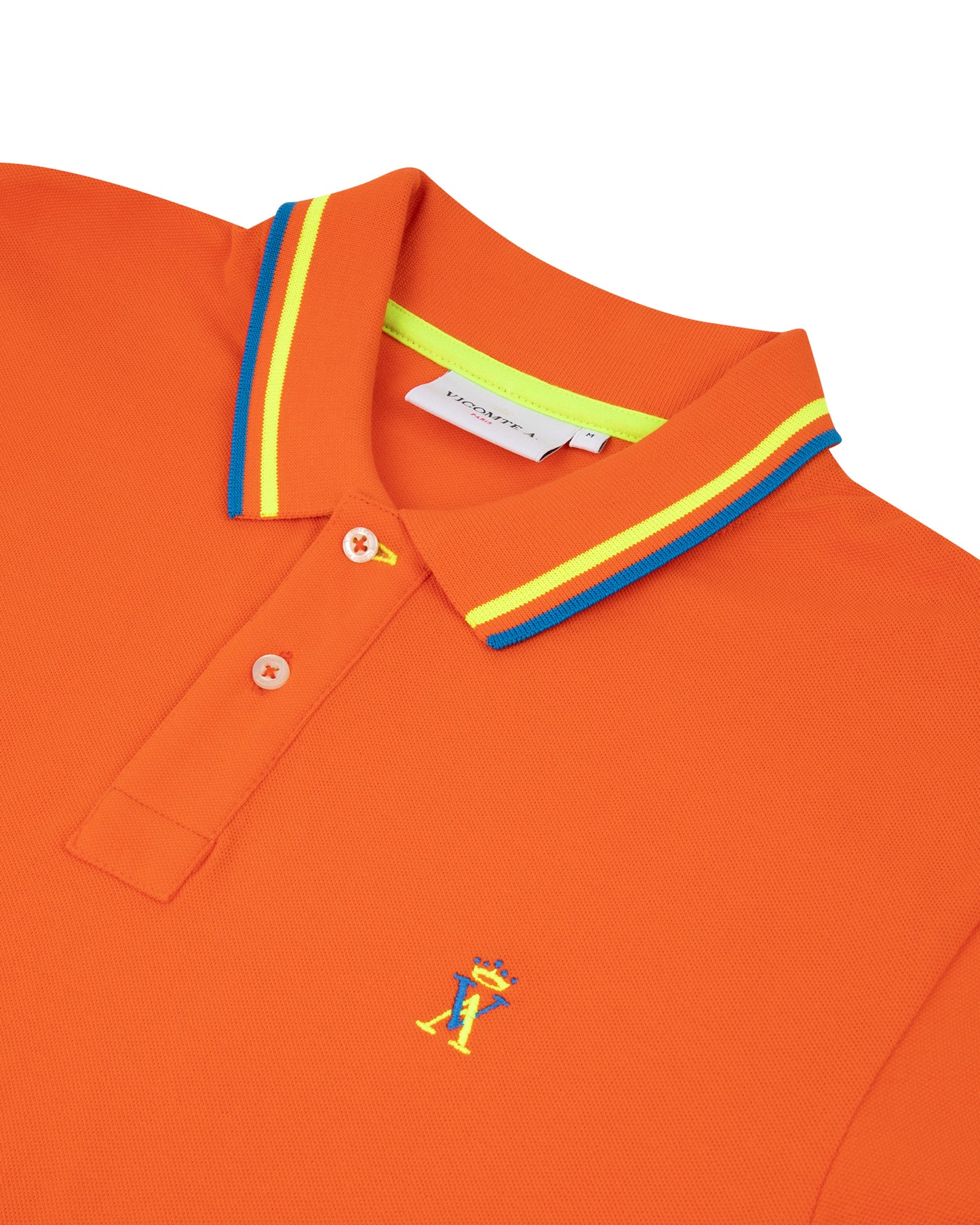 Polo Ajusté Manches Courtes