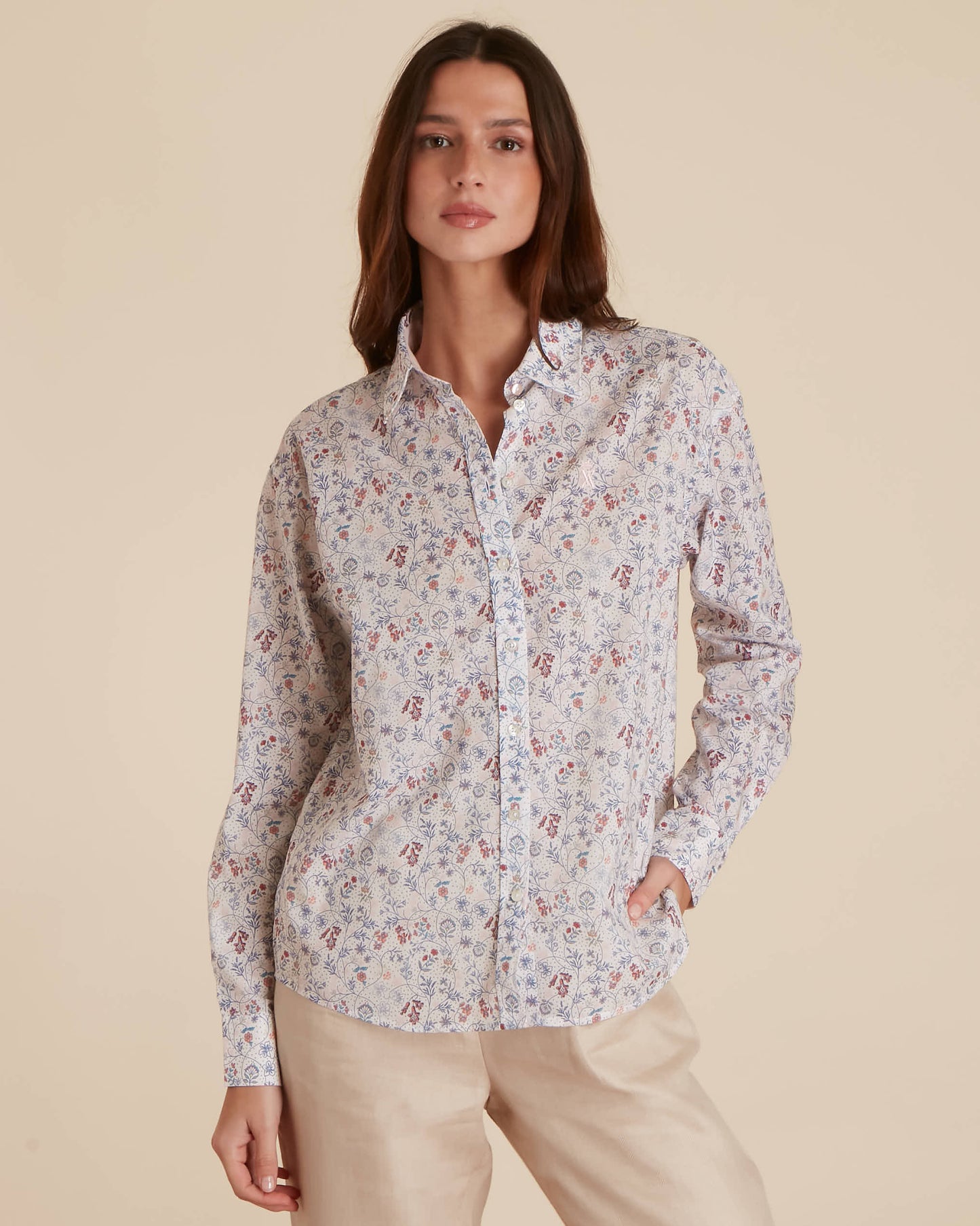 Chemise Regular Tropicale