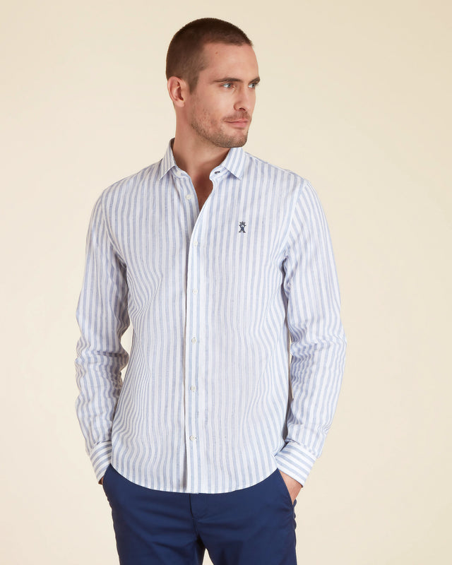 Chemise Regular à Rayures Larges - Image principale