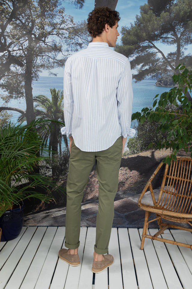 Chemise Regular à Rayures Larges - Image principale