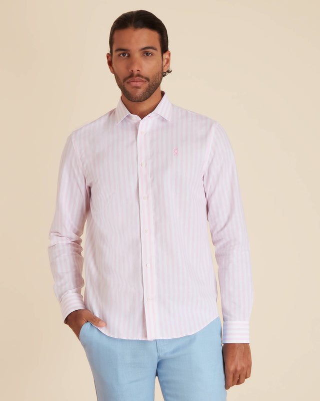 Chemise Regular à Rayures Larges - Image principale