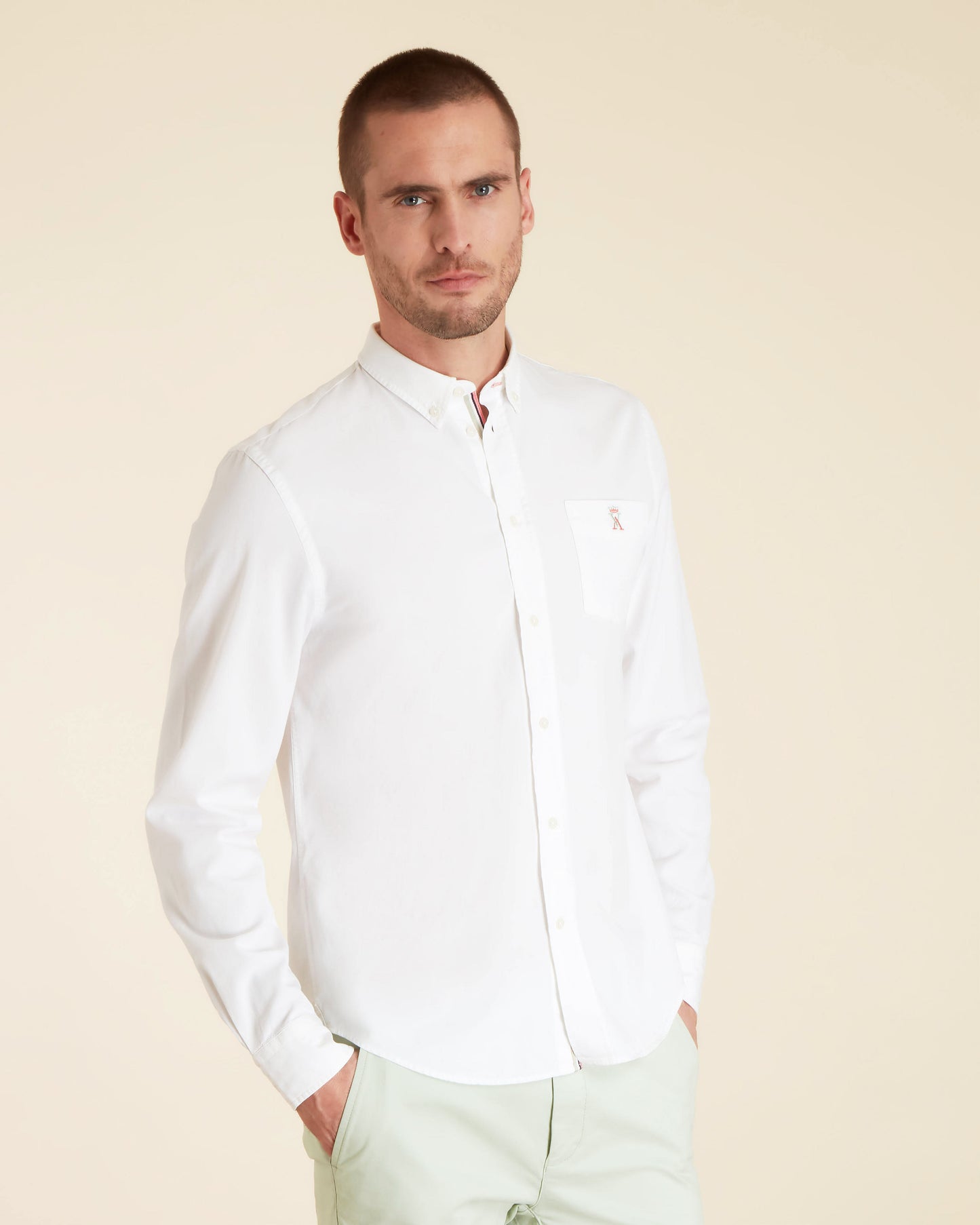 Chemise Regular en Twill PAT