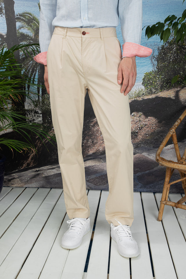 Pantalon Chino à Pinces - Image principale