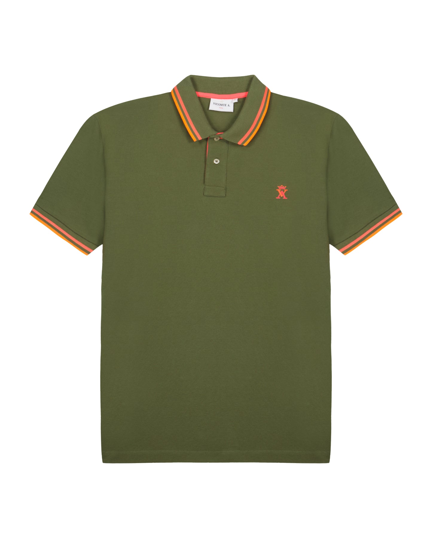 Polo Ajusté Manches Courtes