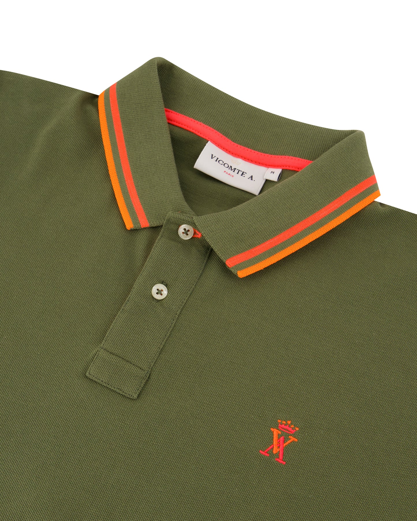 Polo Ajusté Manches Courtes