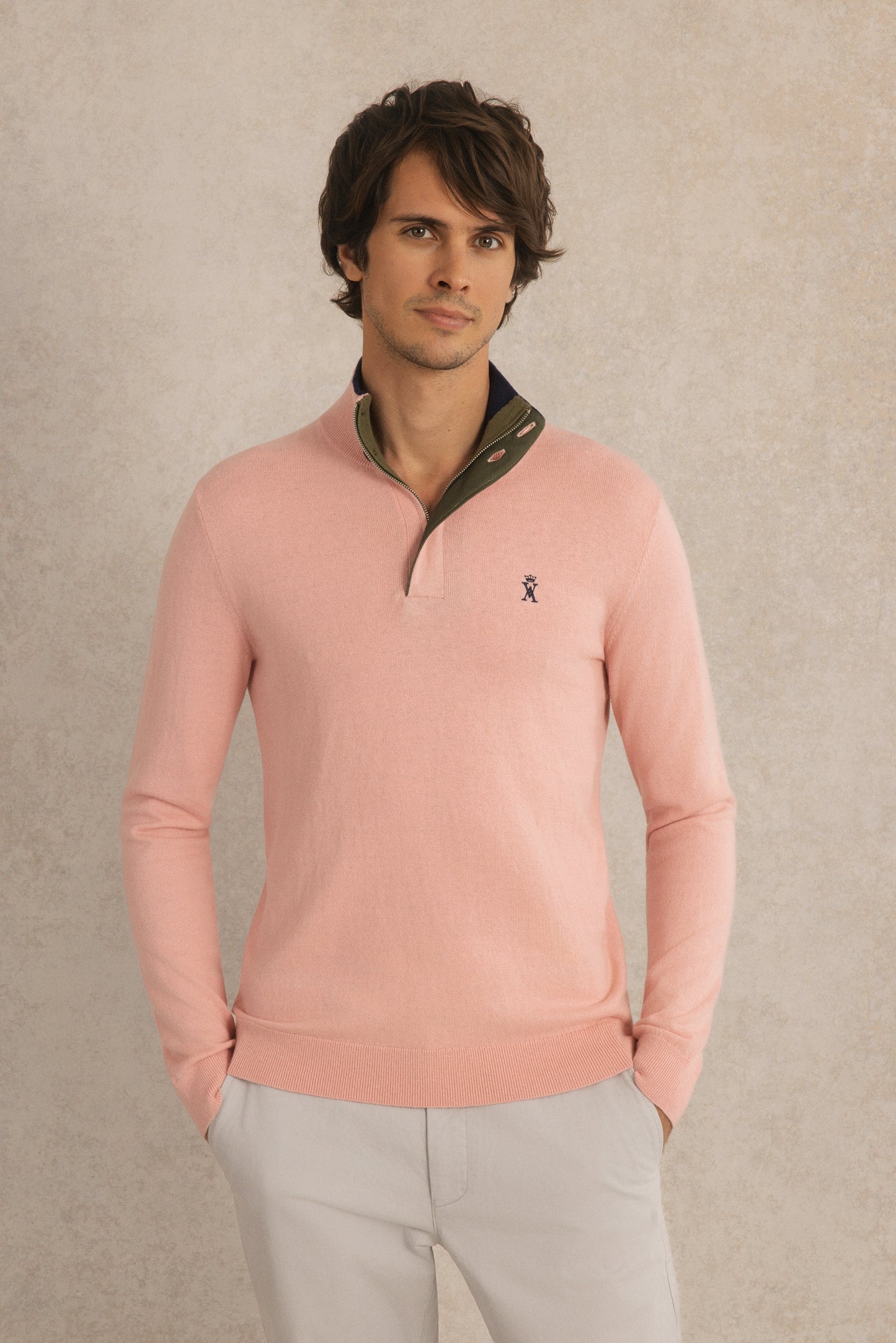 Pull Demi Zippé