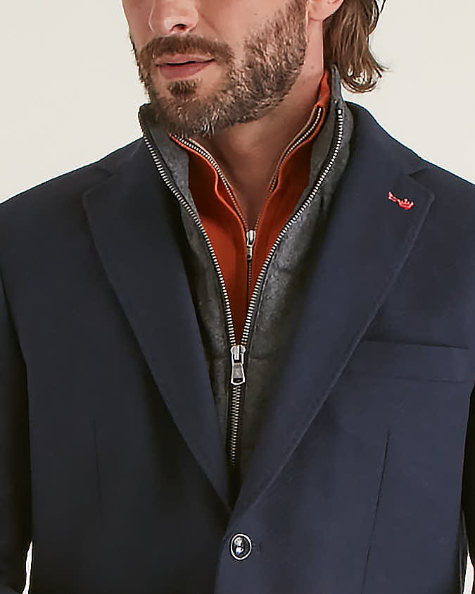 Blazer avec Parmenture Amovible