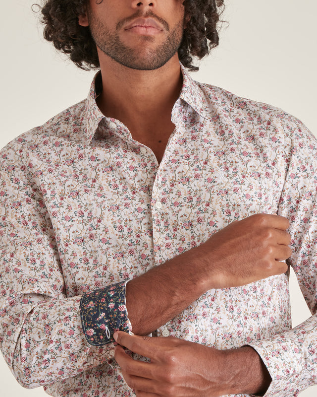 Chemise Slim à Imprimé Bouquet - Image principale